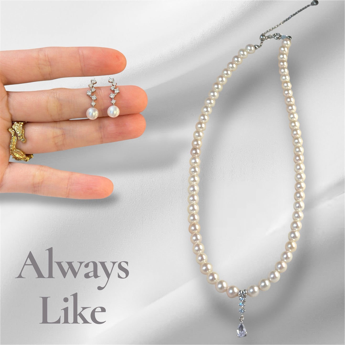 Akoya Pearl earrings