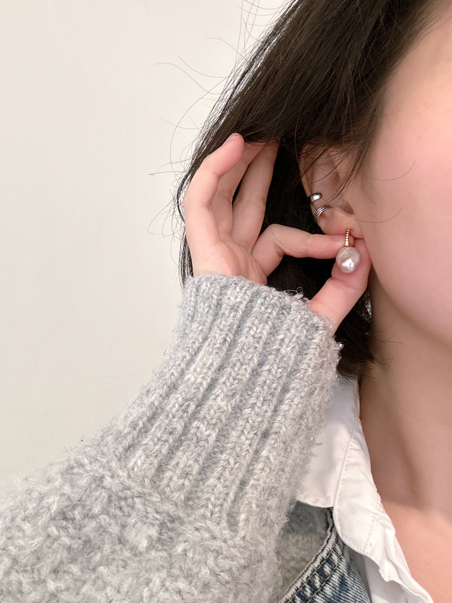 No 3 earrings