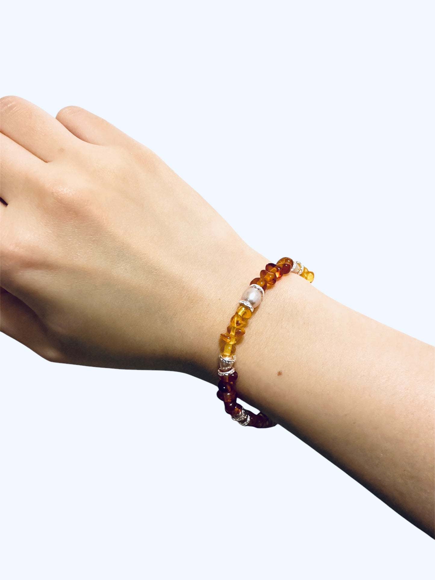 Amber stone bracelet LTU